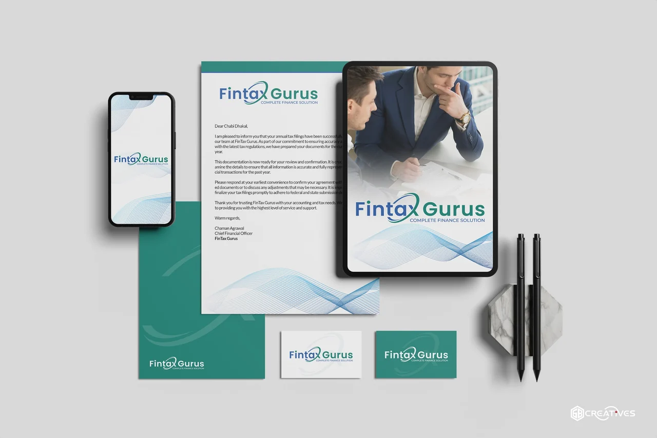 Fintax Gurus — A finance identity across formats