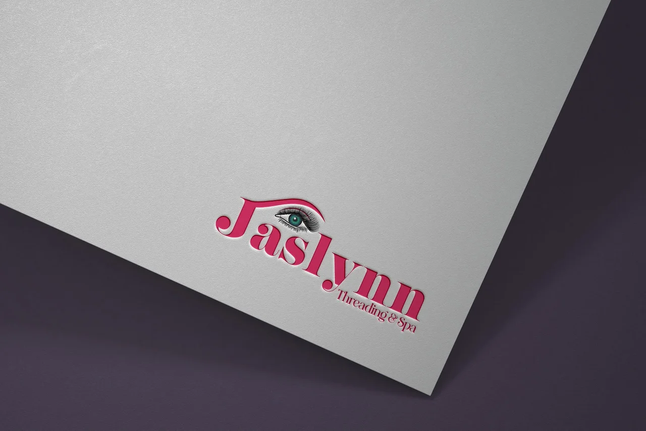 Jaslynn Threading & Spa — Logo design