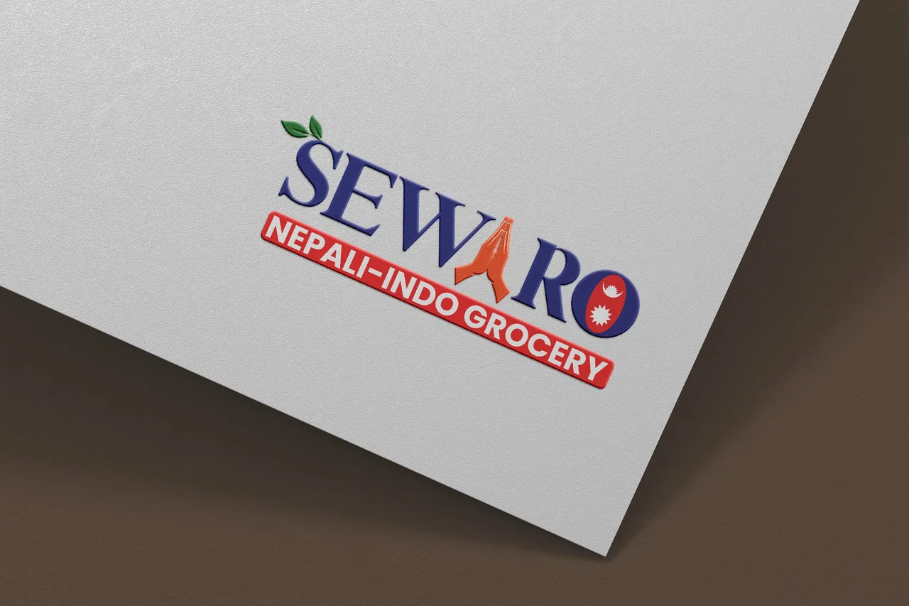Sewaro Nepali-Indo Grocery — Logo design